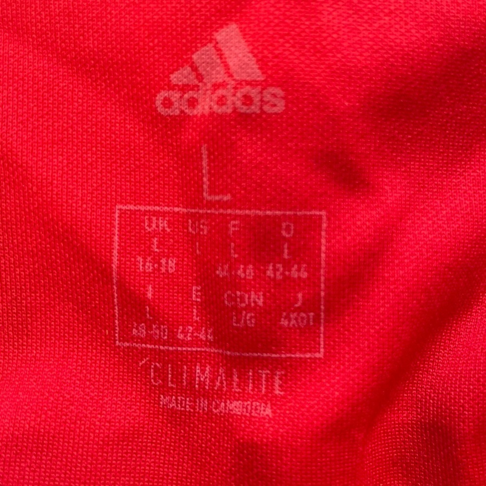 Adidas UEC FC Bayern Munich Home GPS Adult Soccer Jersey (Red) Large - Picture 2 of 11